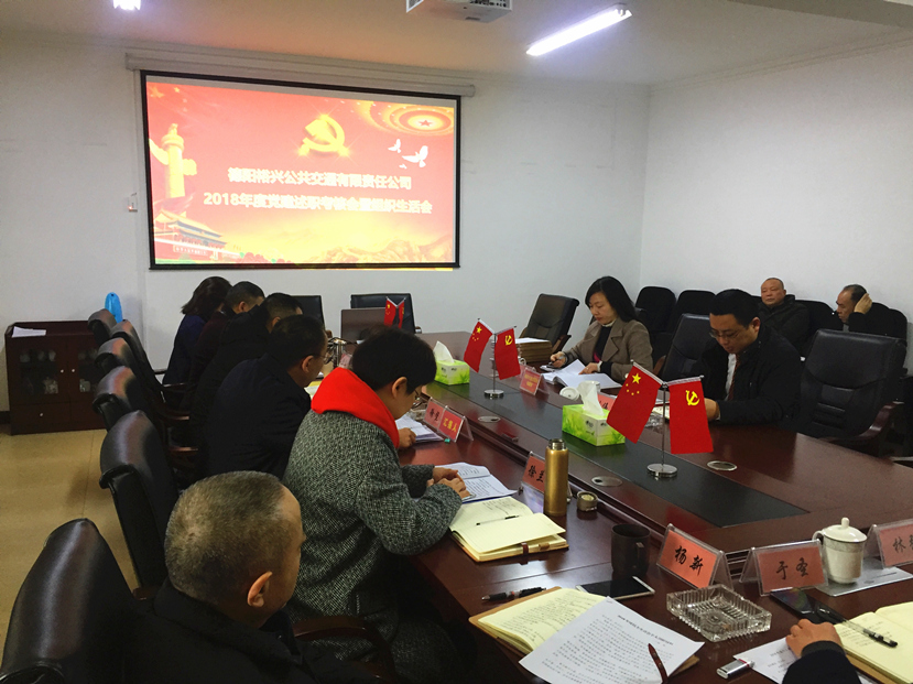 集團(tuán)公司開展2018年度基層黨組織抓黨建、黨風(fēng)廉潔建設(shè)專項(xiàng)述職考核
