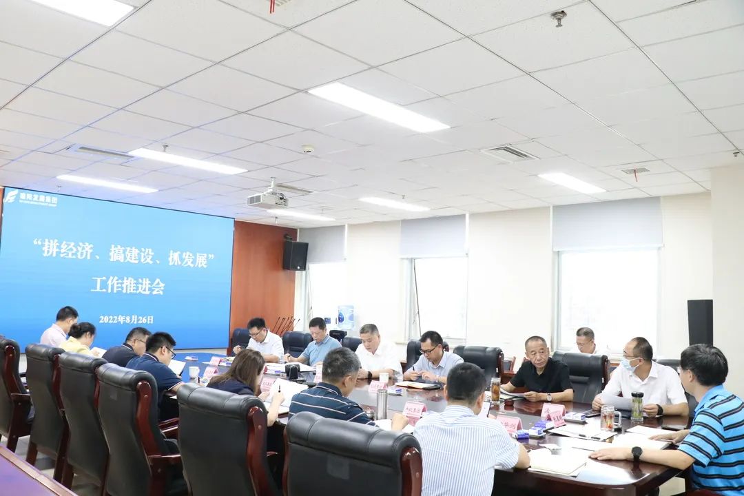 【拼經(jīng)濟(jì) 搞建設(shè) 抓發(fā)展】集團(tuán)公司組織召開“拼經(jīng)濟(jì)、搞建設(shè)、抓發(fā)展”工作推進(jìn)會(huì)